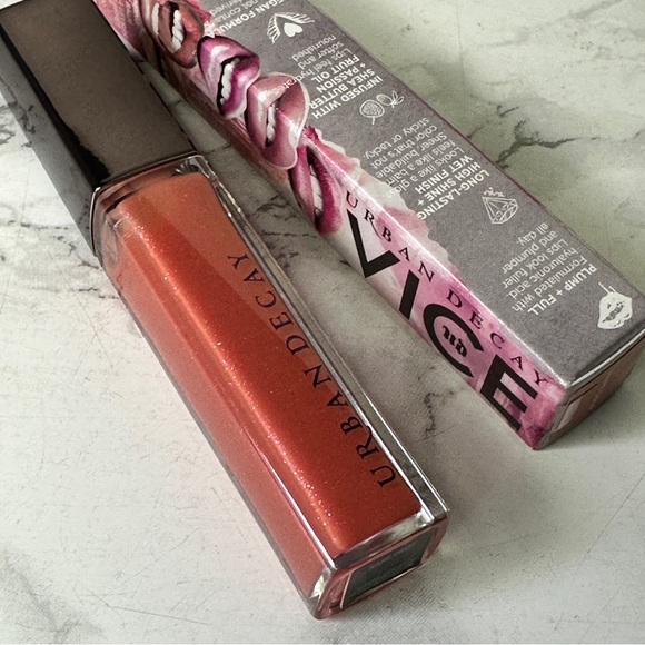 URBAN DECAY VICE in Name Drop plumping shine lip balm NIB - Picture 5 of 14